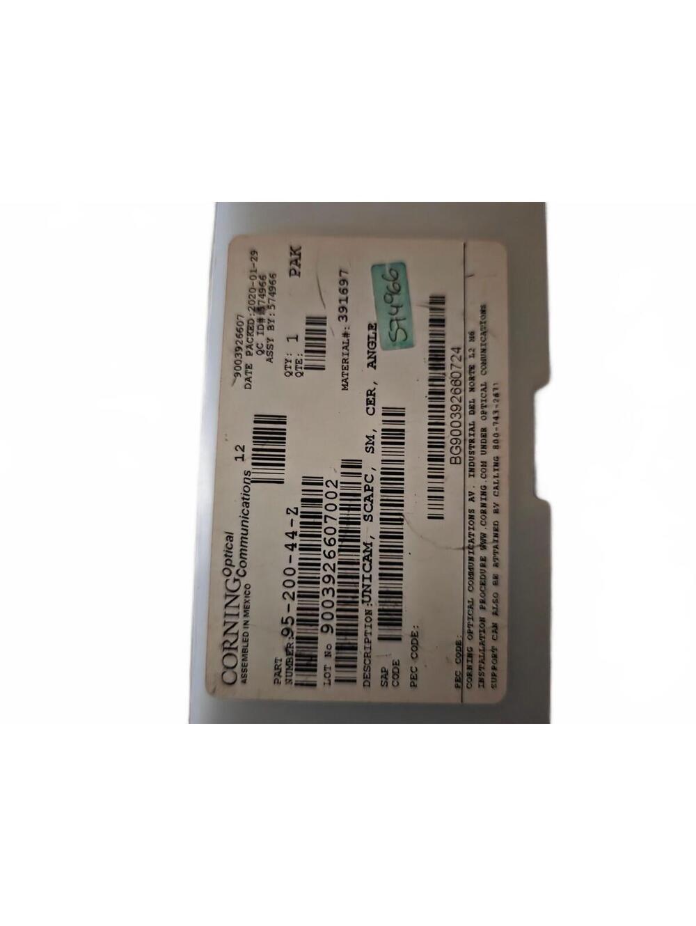 Corning Optical Communications Connector Handle Kit 95-200-44-2